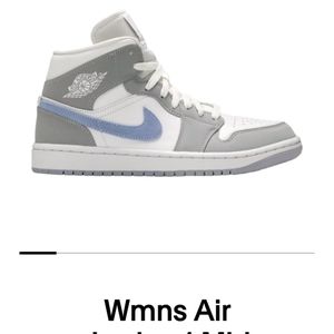 Air jordan 1 mid wolf grey